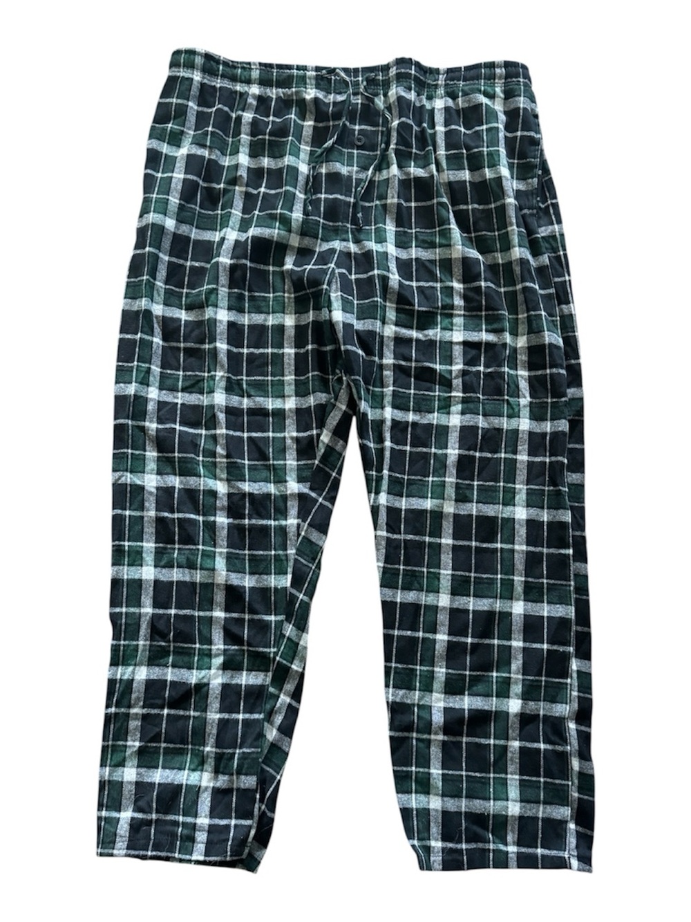 Preswick & Moore Green, Black & Gray Plaid Flannel Pants sz 4x